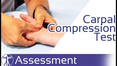 medial compression test|carpal tunnel pressure test.